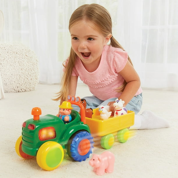 Kidoozie Funtime Tractor - Kindergarten Play Vehicles