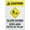 Warning Sign 2, variant on Caution Sound Horn Rustic Metal Tin Sign 8"x12" - Home Outdoor Art Wall Decorations for Cafe Bar Kitchen, Sound Horn Caution Sign