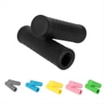 thumbnail image 2 of Manillares de Goma Dobles, Manillares Ergonómicos Antideslizantes, Cómodos Accesorios de Cubierta de Manillar de Scooter Azul, 2 of 5