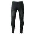 thumbnail image 3 of Men's Slim Fit Stretch Denim Jeans Washed Motorcycle Riding Pants Comfortable Stylish Casual Trousers, 3 of 7