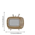thumbnail image 3 of TV Shaped Wood Picture Frame Use Desktop And Hanging Photo Display Vintage TV Style Wooden Photo Frame For Home Decor Car Ornament, 3 of 7