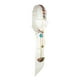 thumbnail image 2 of Diadema ancha Colcomx Bohemian Vintage Beaded Hairband Elástico Hair blanco, 2 of 7