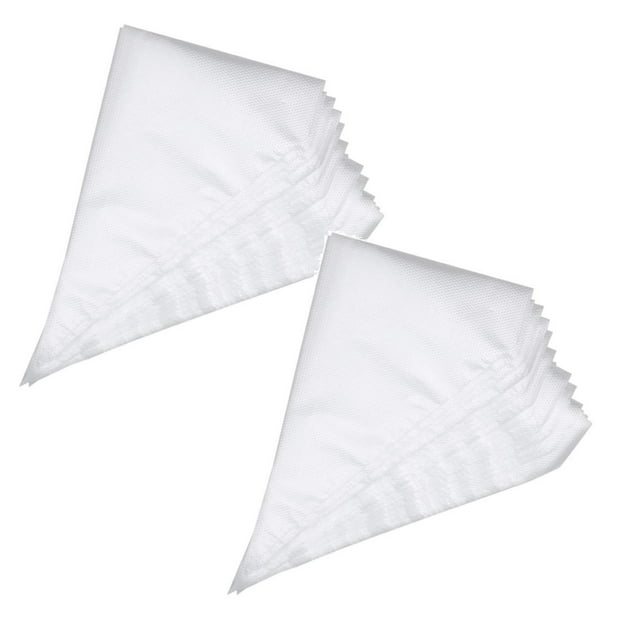Oleegame 2PC Disposable Small Piping Bags 8 Inch Extra Mini Piping Bags 100 Anti Icing Bags For Frosting Cake & Dessert Decorations Clear