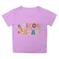 thumbnail image 5 of Miaoju Toddler Girl Shirts 3t Crewneck Letter Graphic Printed Short Sleeve T-Shirt Comfy Funny Tees Tee for Toddler & Kids, 5 of 5