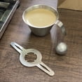 thumbnail image 6 of Piwvid Espresso Frozen Ball, Coffee Cooling Tool, Stainless Steel Espresso Chilling Ball, Reusable Ice Coffee Ball with Detachable Rack and Tong, Ice Ball for Pour Over Coffee, 6 of 9