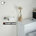 thumbnail image 3 of Double Towel Bar Matte Stainless Steel Bath Towel Rack for Bathroom Towel Holder Wall Mount Total Length TBLPB, 3 of 8