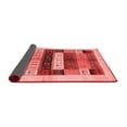 thumbnail image 2 of Ahgly Company Indoor Rectangle Abstract Red Contemporary Area Rugs, 2' x 5', 2 of 4