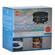 K&H Pet Products Thermo-Pond Perfect Climate Deluxe Pond De-Icer 750 Watts with 12' Cord