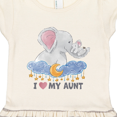 thumbnail image 3 of Inktastic I Love My Aunt Elephant Family Gift Toddler Girl Dress, 3 of 4