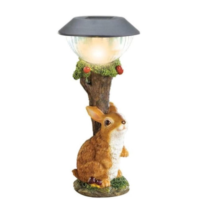 Estatuas de resina para exteriores, escalada, jardín, patio, jardinería, luces solares decorativas de animales, decoración para el hogar y exteriores.
