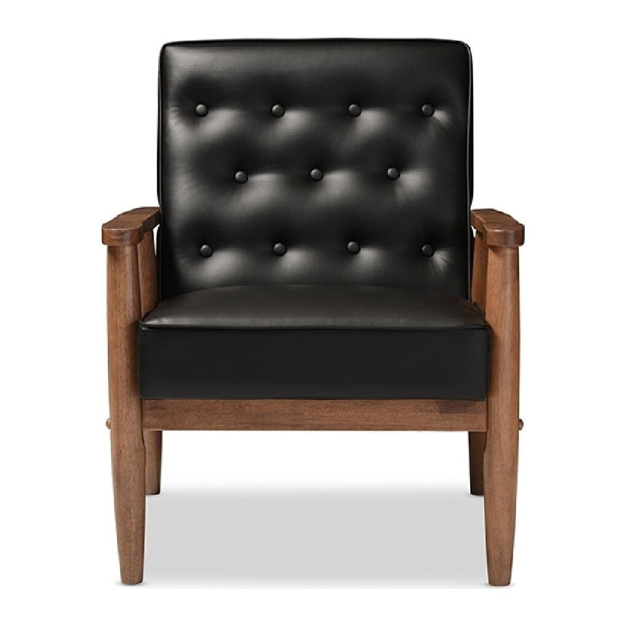 Baxton studio sorrento on sale upholstered lounge chair