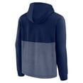 thumbnail image 3 of Men's Fanatics Deep Sea Blue Seattle Kraken Successful Tri-Blend Pullover Hoodie, 3 of 3