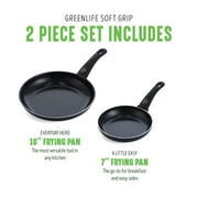 GreenLife Soft Grip Pro 2-Piece Fry Pan Set