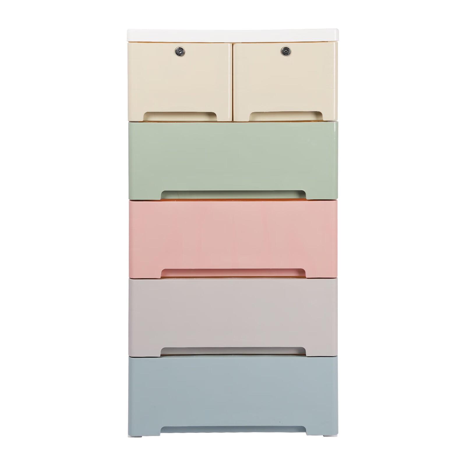 Yclkvgw Must haves for home Plastic Drawers Dresser Storage