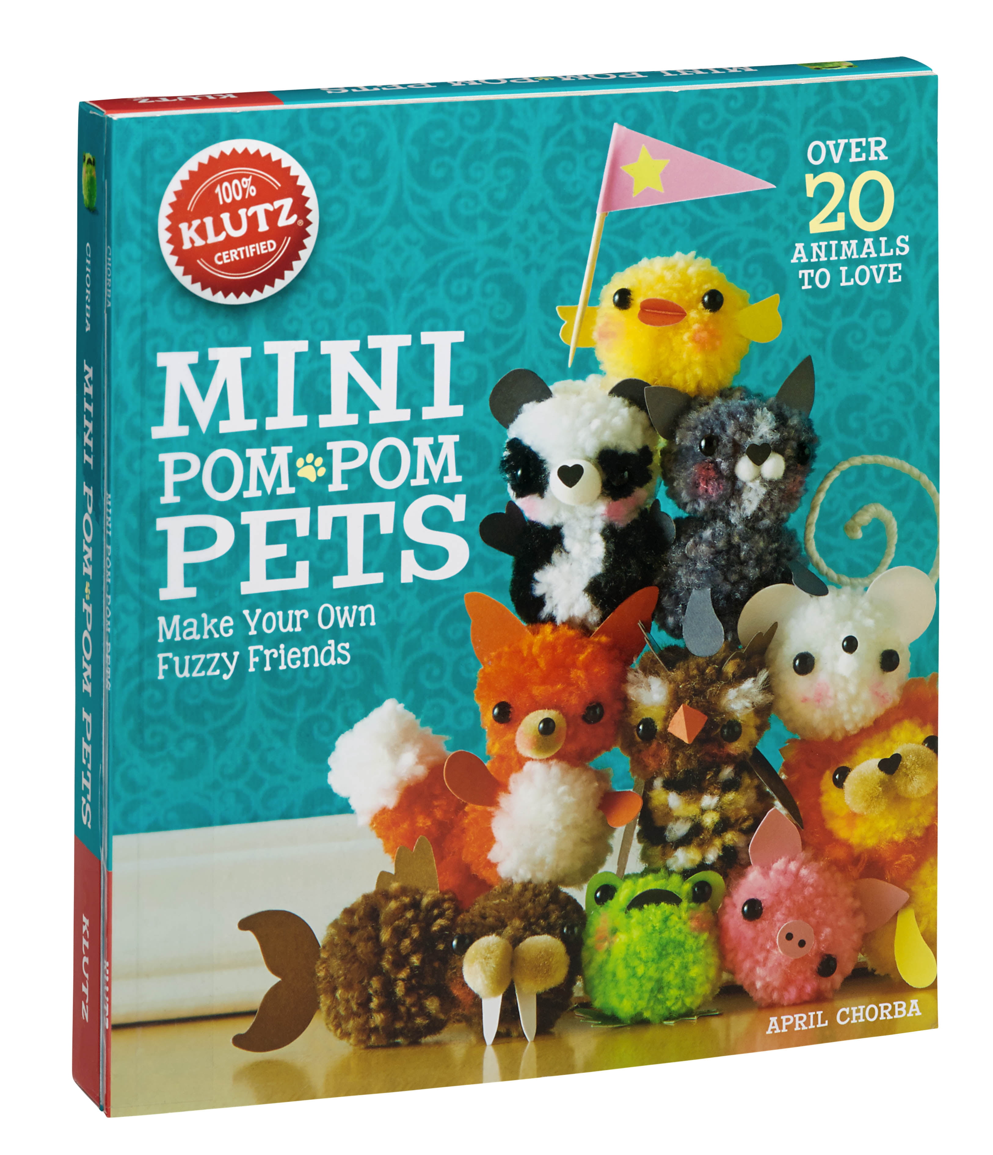 sanger Calibre linned Mini Pom-POM Pets: Make Your Own Fuzzy Friends (Other) - Walmart.com