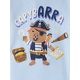 thumbnail image 2 of The Children's Place Baby & Toddler Short Sleeve Capybara Pirate Snug Fit PJs, Sizes NB-6T, 2 of 3