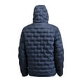 thumbnail image 4 of IWRICH Men's Reversible Winter Hooded Jacket Warm Lined Coat Outdoor Casual Thickened Quilted Stand Collar Jackets Beige M, 4 of 5