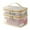 Beige, variant on Mens Hygiene Organizer Double Mesh Makeup Bag Toiletry Bag Women's Portable 2024 New Large Capacity Storage Bag Cosmetic Storage Bag