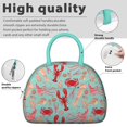 thumbnail image 4 of Insulated Lunch Bag Women, Reusable Crab Shrimp Fish Lobster Tote Lunch Box, Leakproof Cooler Lunch Bags for Work Office Travel Picnic, 4 of 6