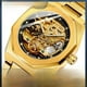 thumbnail image 1 of Reloj mecánico automático para hombre, luminoso, con tres esferas y correa de acero, para la semana, 1 of 5