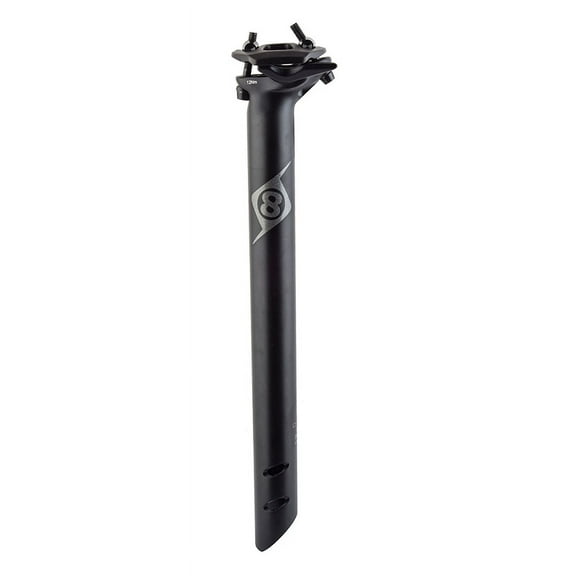 Origin8 Spire II Seatpost 30.9mm 350mm Blk Micro-Adjust 2 Bolt Clamp