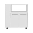 thumbnail image 7 of We Have Furniture Bethesda Kitchen Cart, Kitchen, White, 7 of 7