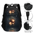 thumbnail image 3 of Disketp Creative Poker Mochila de Viaje Estampada para Laptop con Puerto de Carga USB, Mochila Impermeable para Computadora – Regalo para Hombres y Mujeres, 3 of 7
