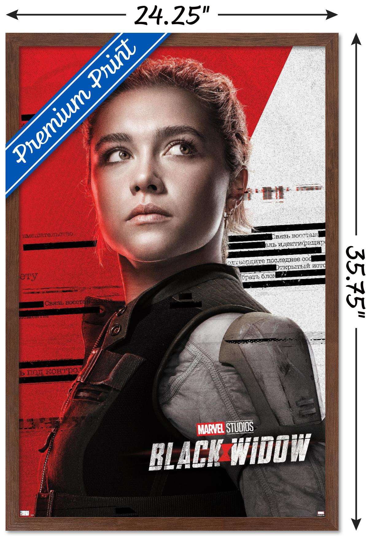 Marvel Cinematic Universe - Black Widow - Yelena Pose Wall Poster, 22.375" x 34", Framed