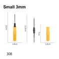 thumbnail image 3 of BTOER 2-Side Slotted Cross Screwdrivers Double Screwdrivers Head 3/5/6mm Portable Screws Driver Set For Repair Remover Hand Tools, 3 of 9