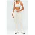 thumbnail image 6 of PISONIC Womens Workout Set Two Piece U Back Color Block Sports Bra Matching High Waist Leggings Gym Work Pilates Outfits, 6 of 6