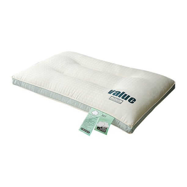 Sofa Vama Ropa de Cama Almohada de protección para el cuello SPA, de punto de algodón, transpirable, para adultos, estudiantes universitarios y uso doméstico. for Navideño