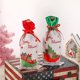 thumbnail image 3 of Funda de botella de vino de Navidad, caja de regalo para coche, champán, bolsa de botella de vino tinto para Navidad, boda, cumpleaños, decoraciones de fiesta, rojo Feliz Sencillez, 3 of 5