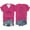 F55 Pink, variant on Womens Tops Short Sleeve V Neck Letter Print Fashion Comfortable T Shirts Blue Size L