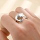 thumbnail image 4 of Anillos de animales de gato de la fortuna para hombres y mujeres, joyería de pareja, anillos de dedo ajustables, regalo del Día de San Valentín para hombres, amantes, Damas, niñas, niños, lindos, 4 of 4