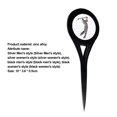 thumbnail image 2 of Toudaret 1 Pcs Divot Tool Ergonomic Design Golf Training  Single-tooth Golfing Pitch Repair Ball Marker for Golf Practice, 2 of 5