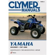 Clymer Manuals: Motorcycle Repair: Clymer Yamaha Banshee 1987-2006 (Edition 6) (Paperback)