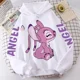 thumbnail image 1 of Sudadera con capucha de Disney para mujer, sudadera de dibujos animados con letras de monstruo y Ángel, jersey bonito Harajuku Unisex con bolsillo, 1 of 3