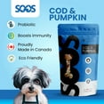 thumbnail image 4 of Cod & Pumpkin Wellness Treats for Dog (Pack of 3) - Soos Wellness, 4 of 8