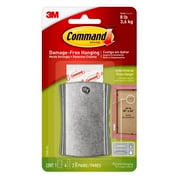 Command Universal Frame Hangers, Metal, Damage Free Decorating, 1 Hanger and 4 Strips