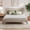 Gray, variant on NOFFA 4" Twin Size Memory Foam Mattress Topper, Cooling Mattress Topper with Removable Cover, Non Slip Base, CertiPUR-US & OEKO-TEX Certified