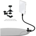 thumbnail image 5 of LS Photography [2-Pack] LED Light Panel Gooseneck Stand Adapter, Mounting Clamp, Photo Video Lighting Kit, WMT2061, 5 of 8