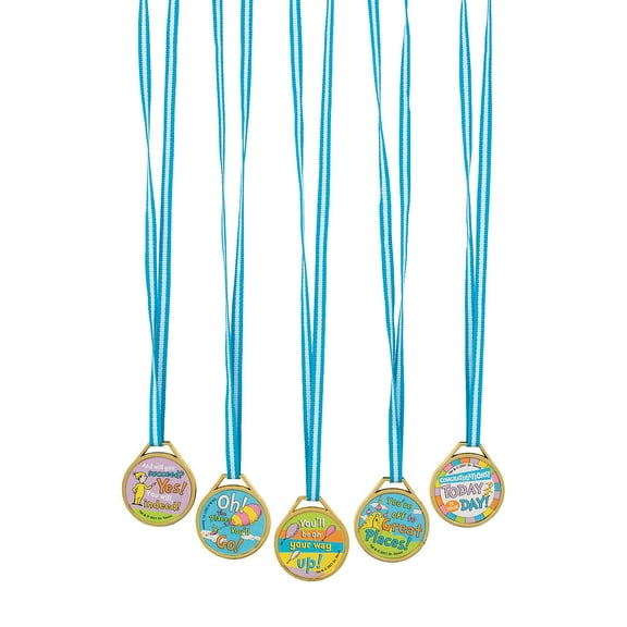 Bulk 50 pieces Dr. Seuss™ Oh, the Places You’ll Go Award Medals