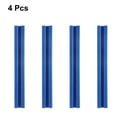 thumbnail image 3 of 2 Pcs t Slot 2020 Aluminum Extrusion Profile 450mm 17.7 inch, European Standard Anodized Black Extrusion Frame, 3 of 6