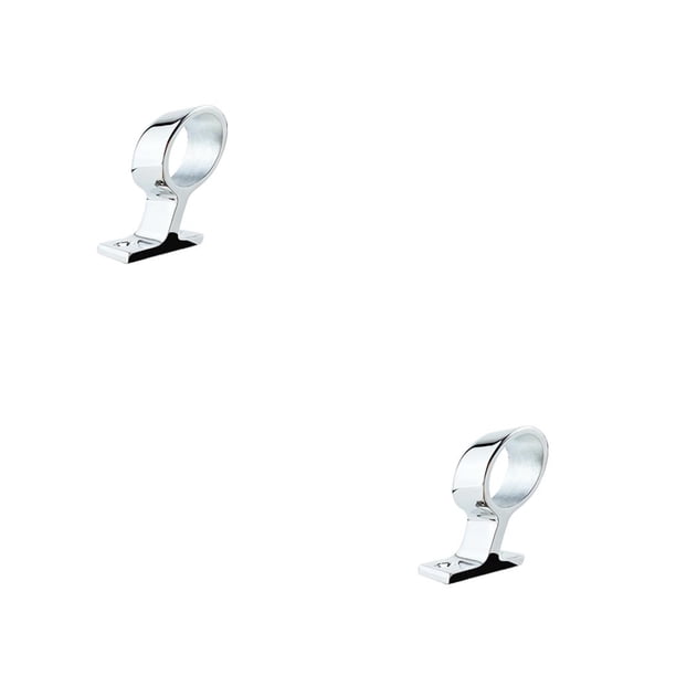 Speravity Tubo de soporte de pasamanos de acero inoxidable 316, suministros marinos multiángulo duraderos, accesorios de reparación de veleros, yate 【25mm medio】 2piezas Speravity CBP208538