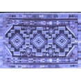 thumbnail image 1 of Ahgly Company Indoor Rectangle Southwestern Blue Country Area Rugs, 8' x 10', 1 of 4