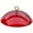Red, variant on Clear Dome Protective Dome, Protective Cover for Hanging Bird Feeders, 10"
