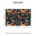 thumbnail image 4 of Placemats Set Of 4 / 6, Fantasy Cute Deer Mushroom Placemats For Dining Table Indoor/Outdoors Heat Resistant Washable Placemats 18" X 12", 4 of 8