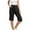 Black, variant on Zuesphe Womens Pants Elastic Waist with Pockets Capri Pants for Women Stretch Jeans Womens Wide Leg Pants Casual Cropped Cargo Pants Women Stretchy