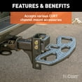 thumbnail image 5 of CURT 45901 Adjustable Trailer Hitch Ball Mount, 2-Inch Receiver, 6-3/4-Inch Drop, 1-Inch Hole, 6,000 lbs, 5 of 5