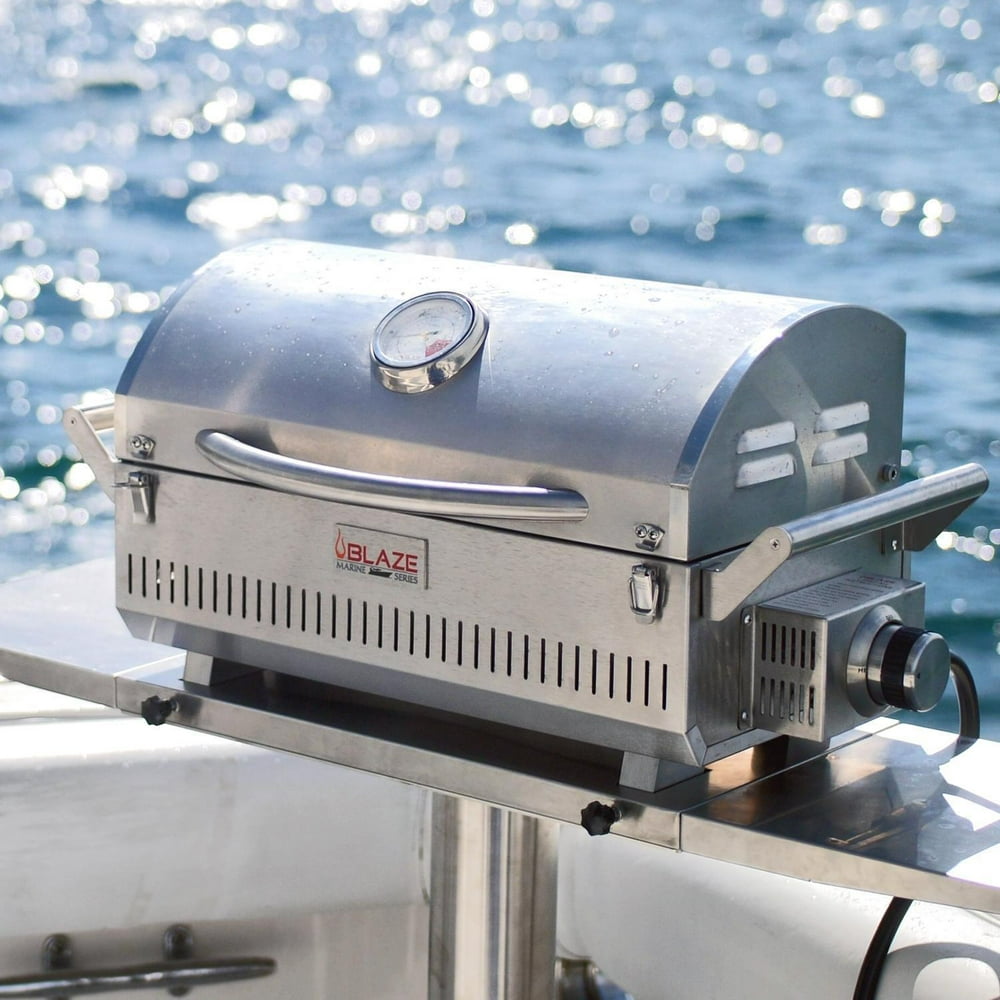 portable grill for boat